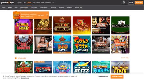 gamebookers casino login